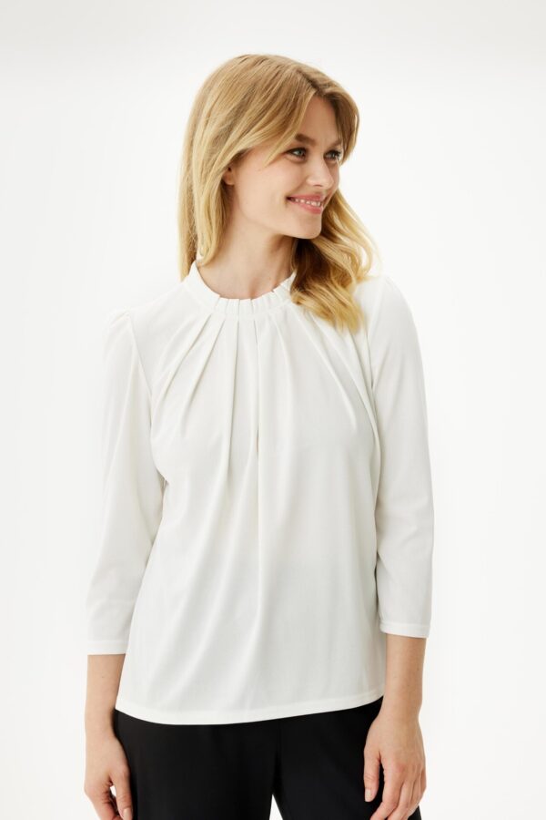 IN FRONT Grazia Bluse, Farve: Off White, Størrelse: XXL, Dame - IN FRONT