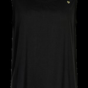 IN FRONT Nina Top, Farve: Black, Størrelse: XL, Dame - IN FRONT