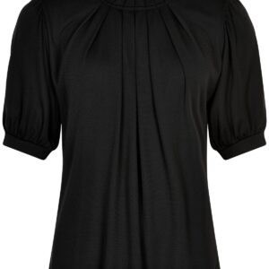 IN FRONT Grazia Bluse, Farve: Black, Størrelse: M, Dame - IN FRONT