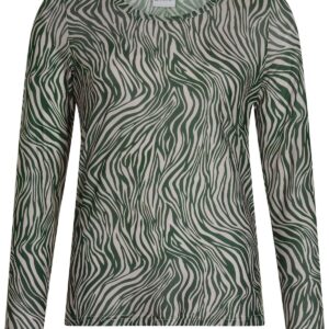 IN FRONT Mesh T-shirt, Farve: Green, Størrelse: S, Dame - IN FRONT
