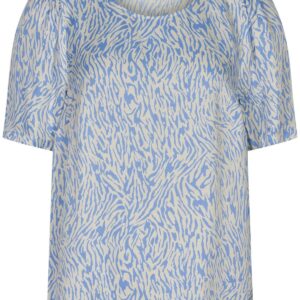 IN FRONT Shona Bluse, Farve: Light Blue, Størrelse: M, Dame - IN FRONT
