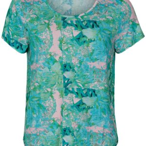 IN FRONT Kalina T-shirt, Farve: Green, Størrelse: S, Dame - IN FRONT