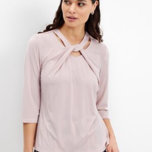 IN FRONT Martha Bluse, Farve: Dusty Rose, Størrelse: L, Dame - IN FRONT