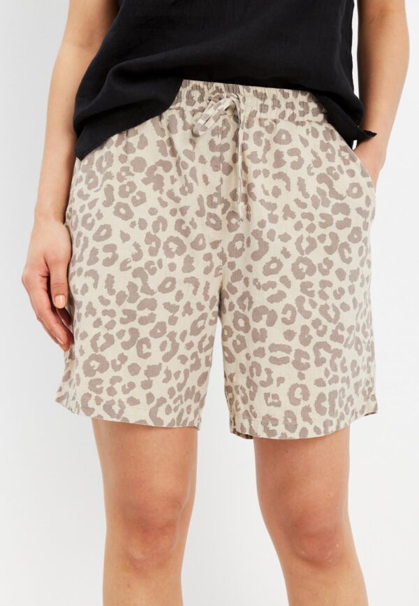 IN FRONT Lino Leo Shorts, Farve: Nature, Størrelse: M, Dame - IN FRONT
