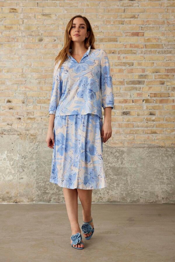 IN FRONT May Bluse, Farve: Light Blue, Størrelse: S, Dame - IN FRONT