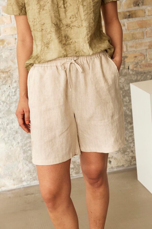 IN FRONT Linea Shorts, Farve: Nature, Størrelse: M, Dame - IN FRONT