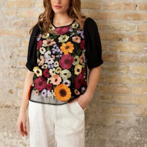 IN FRONT Jose Bluse, Farve: Multicolor, Størrelse: S, Dame - IN FRONT