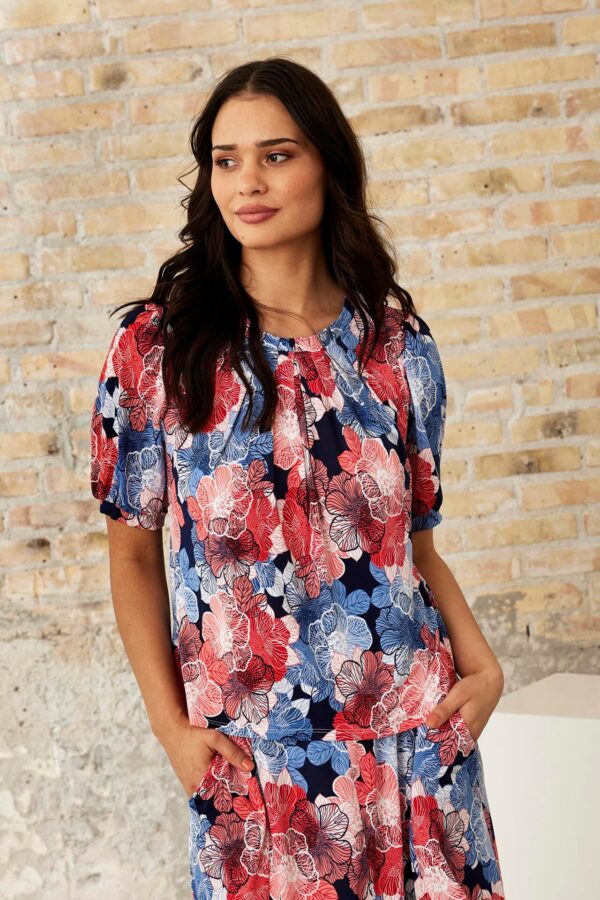 in front grazia bluse