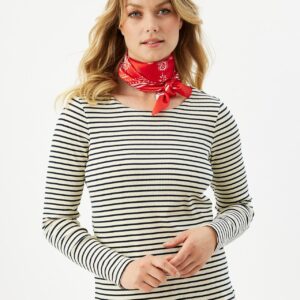 IN FRONT Martha T-shirt, Farve: Off White, Størrelse: L, Dame - IN FRONT