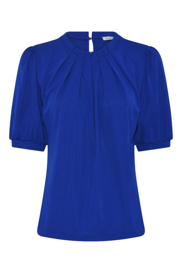 IN FRONT Grazia Bluse, Farve: Royal Blue, Størrelse: L, Dame - IN FRONT