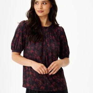 IN FRONT Grazia Bluse, Farve: Red, Størrelse: L, Dame - IN FRONT