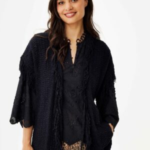 IN FRONT Poppy Vest, Farve: Black, Størrelse: S/M, Dame - IN FRONT