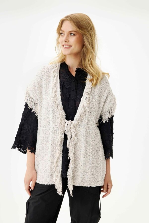 IN FRONT Poppy Vest, Farve: Light Sand, Størrelse: S/M, Dame - IN FRONT