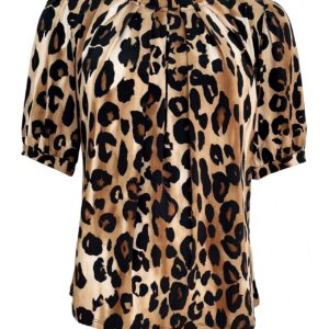 IN FRONT Grazia Bluse, Farve: Light Brown, Størrelse: S, Dame - IN FRONT