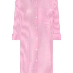 Ella Skjorte Stribet pink - Ella