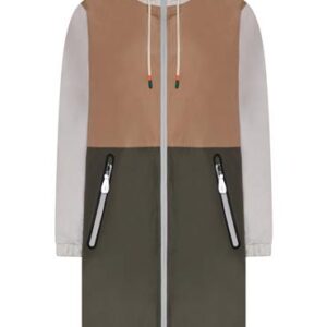 Etage Regnjakke Army/sand - Etage