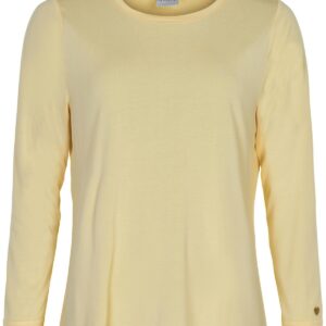 IN FRONT Nina T-shirt, Farve: Light Yellow, Størrelse: L, Dame - IN FRONT