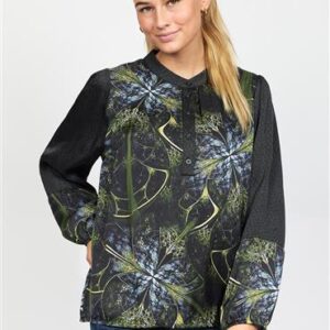 2 Biz Bluse Grøn - 2 Biz