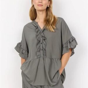 Soyaconcept Bluse Støvet Grøn - Soyaconcept