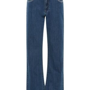 Cero Bukser Blå denim med slid - Cero