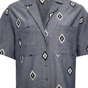 Costamani Skjorte Denim Embrodery - Costamani