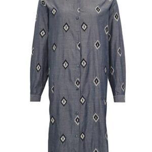 Costamani Kjole Denim Embrodery - Costamani