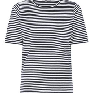 Lundgaard t-shirt Navy/hvid 6595 - Lundgaard