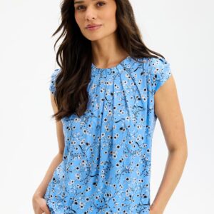 IN FRONT Grazia Bluse, Farve: Light Blue, Størrelse: L, Dame - IN FRONT