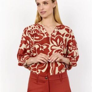 Soyaconcept Bluse Rød - Soyaconcept