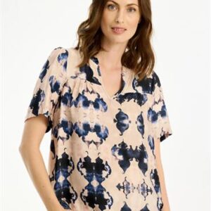 INFRONT Bluse Blå - INFRONT