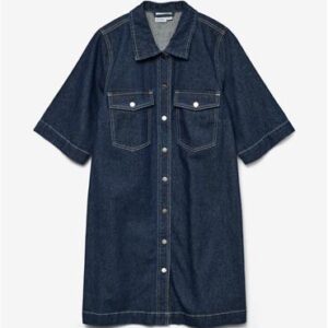 Vero Moda Kjole Mørk denim - Vero Moda