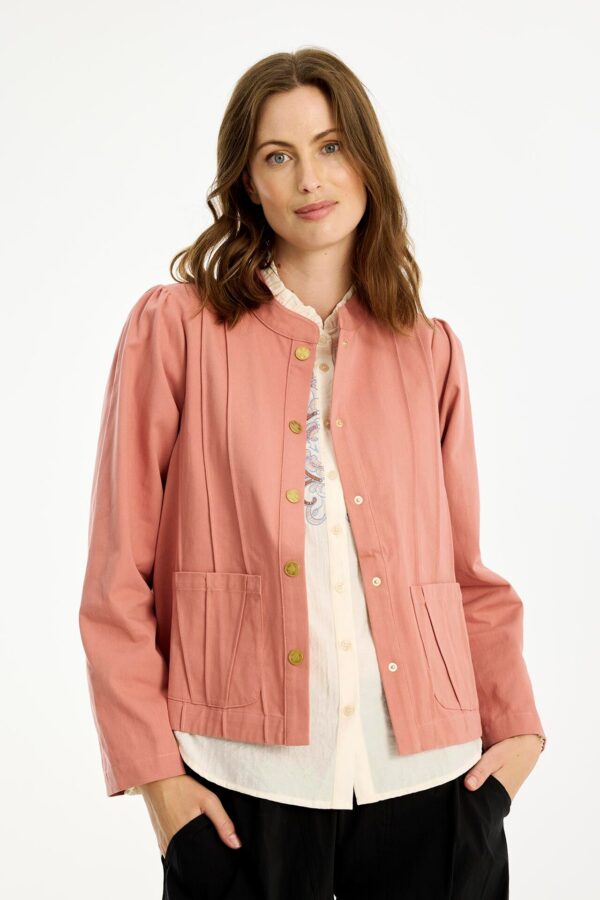 IN FRONT CaSandra Jakke, Farve: Antique Rose, Størrelse: XXL, Dame - IN FRONT
