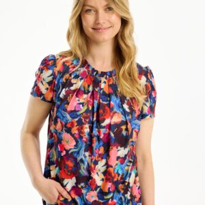 IN FRONT Grazia Bluse, Farve: Multicolour, Størrelse: L, Dame - IN FRONT