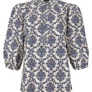 Brandtex Bluse Maritime Blue - Brandtex