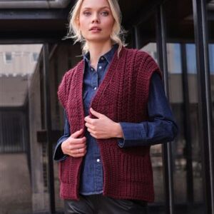 Skovhuus Vest 7075-Blackberry - Skovhuus