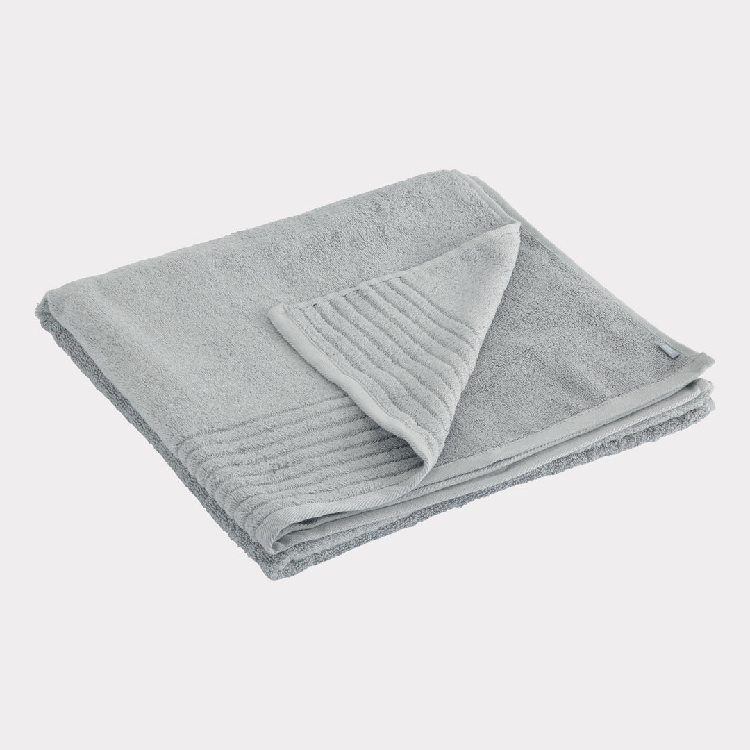 Bambus badehåndklæde lysegrå 70x140 - Bambuni
