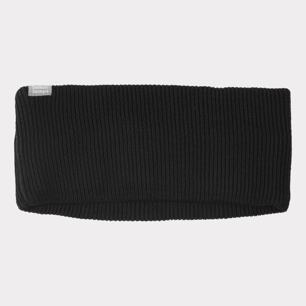 Bambus pandebånd i sort - Bambuni