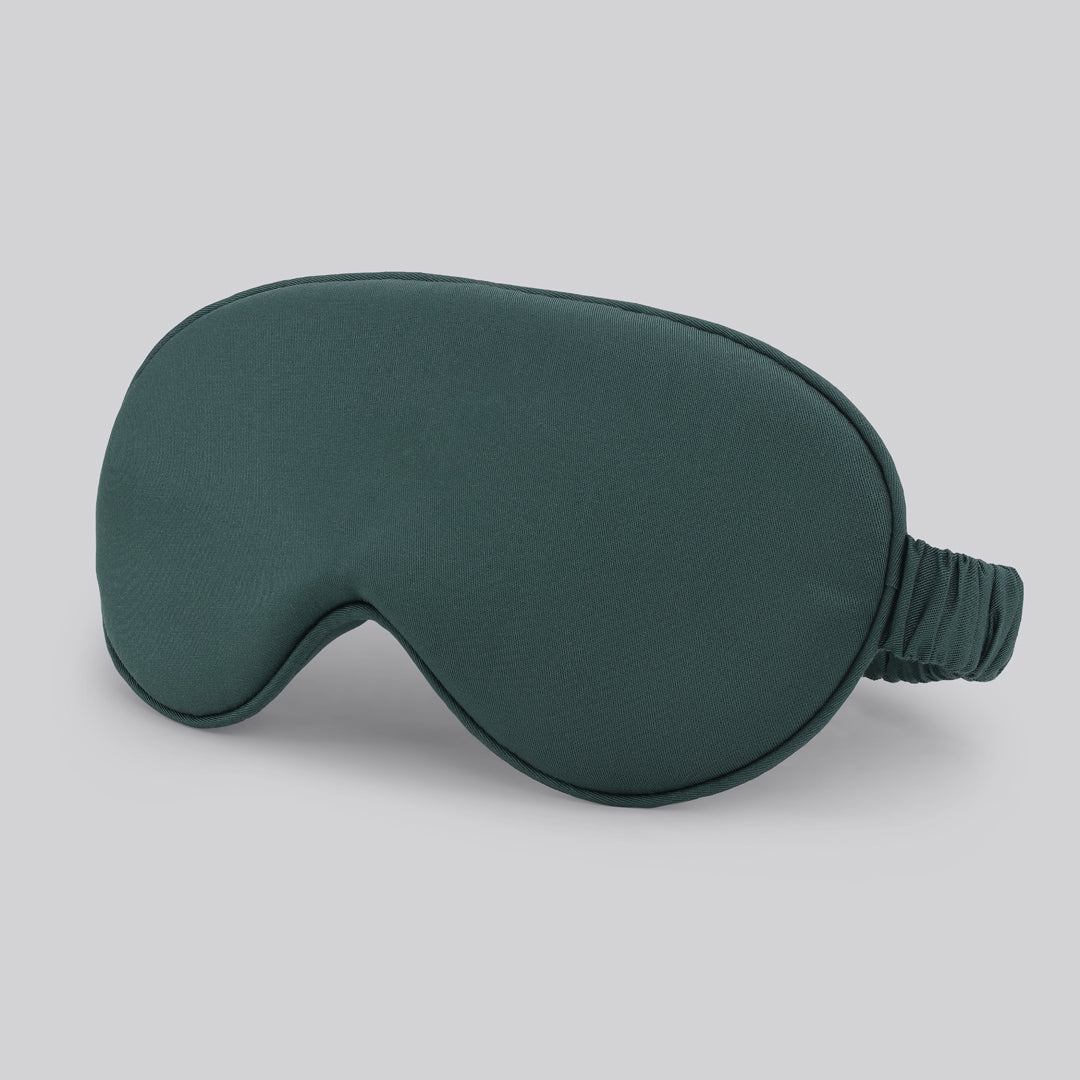 Bambus sovemaske i grøn - Bambuni