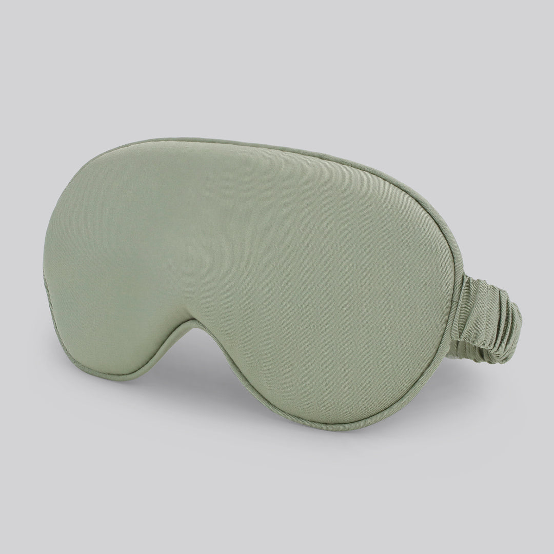 Bambus sovemaske i oliven - Bambuni