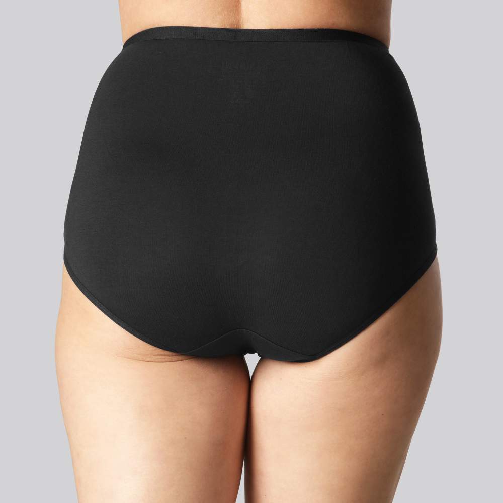 Bambus maxi trusse i sort - Bambuni