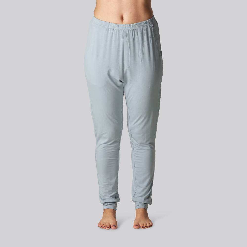 Bambus natbukser i lyseblå til kvinder - Bambuni