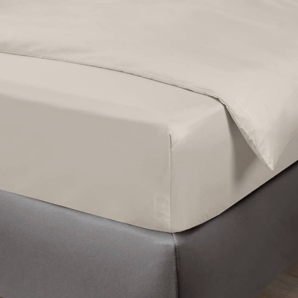 Bambus faconlagen beige 120x200x35 - Bambuni