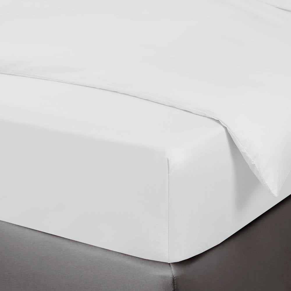 Bambus faconlagen hvid 90x210x35 - Bambuni