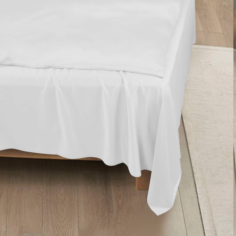 Bambus fladlagen hvid 260x260 - Bambuni