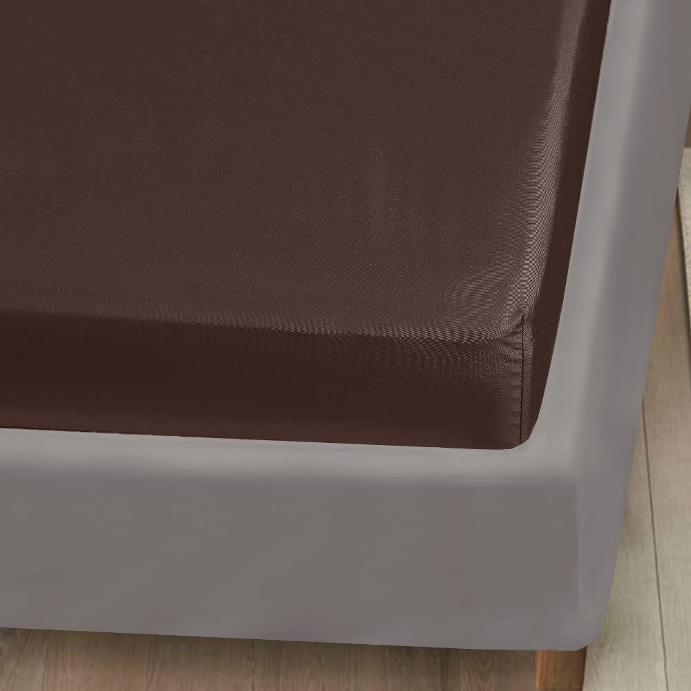 Bambus kuvertlagen kastanje 90x200x20 - Bambuni