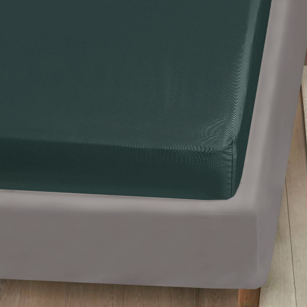 Bambus kuvertlagen grøn 140x200x20 - Bambuni