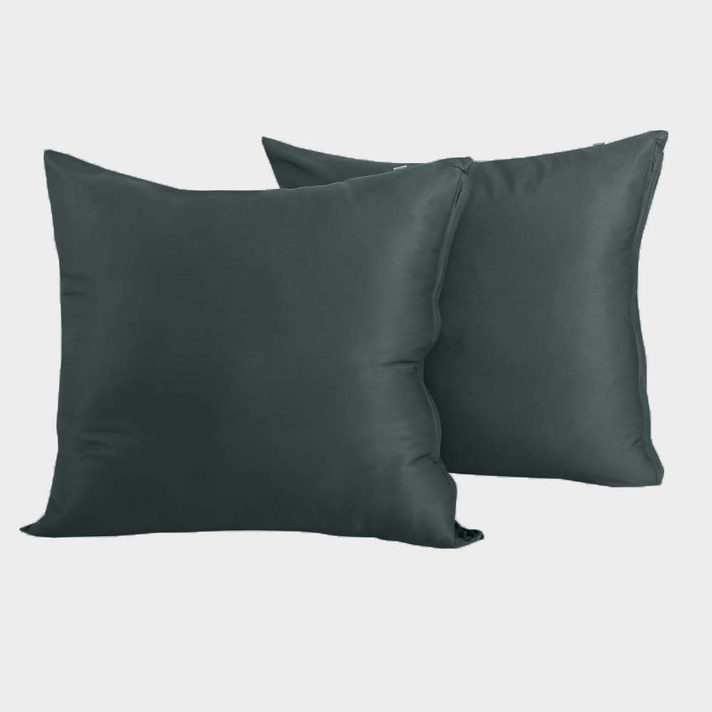 Bambus pudebetræk 60x63 i grøn 2 par - Bambuni