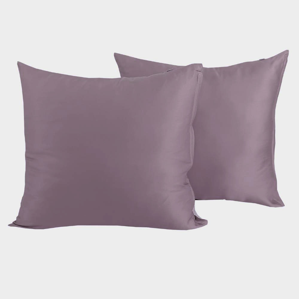 Bambus pudebetræk 60x63 i syren 2 par - Bambuni