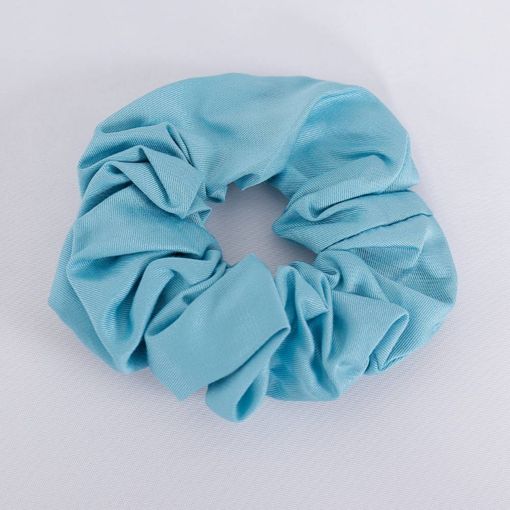 Bambus scrunchie i havblå - Bambuni