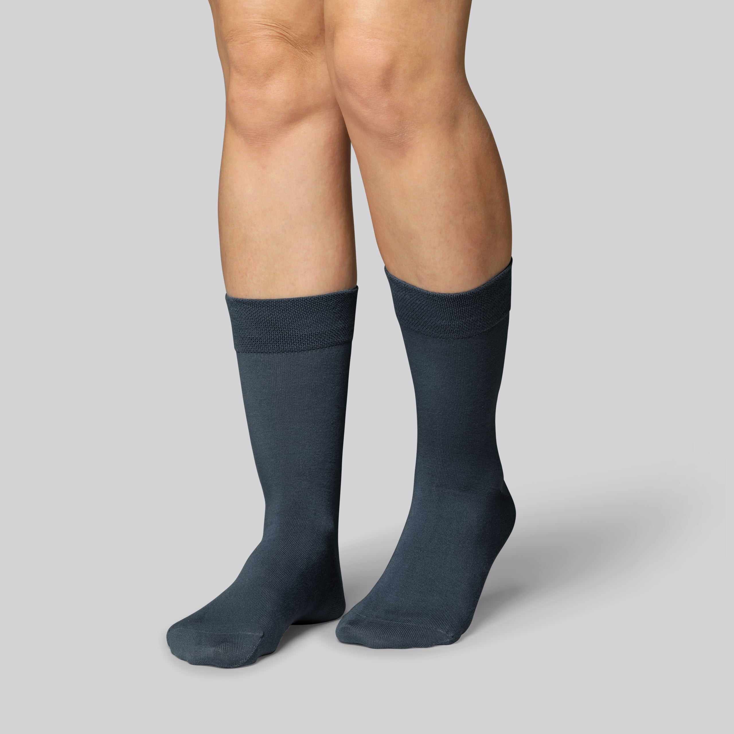 Bambus strømper i mørkegrå til kvinder - Bambuni